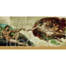 Постер Микеланджело "Сотворение Адама"