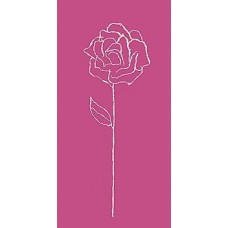 Постер SPK 2705, 30x60, Alice Buckingham — Romantic Rose I