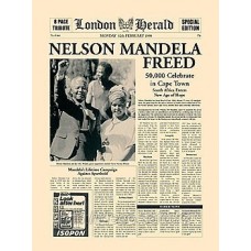 Постер SPL 3163, 30x40 cm, The Vintage Collection — Nelson Mandela Freed