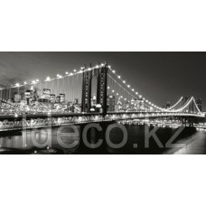 Rudy  Sulgan  Manhattan Bridge at Twilight 138х70