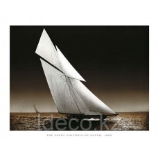 Photography Collection   The Yacht Columbia on Water 40х50