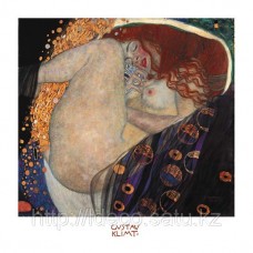 Репродукция картины Gustav Klimt — Danae, 05061, 60x60 cm