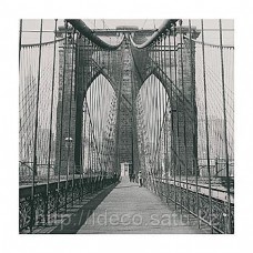 Фотопостер The Chelsea Collection — The Brooklyn Bridge, Sunday AM, SPQ5437, 50x50