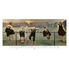 Репродукция картины Dorothy Tennant — At Play,  35x70 cm, SPT 8202