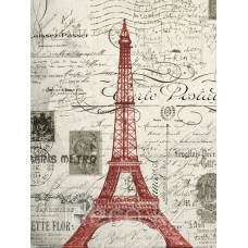 STEVENS CAROL ECOVINTAGE PARIS I  Бумага: 30 x 40 cm сюжет: 30 x 40 cm