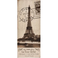 Постер Kelly Donovan — La Tour Eiffel, 20x50 cm, TCP 20134