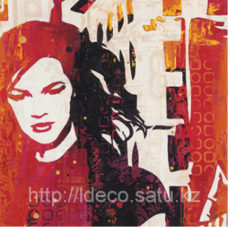 Постер City Girl Detail, 70x70 cm, A 7718
