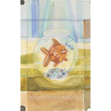 Постер Robbin Rawlings — My Fish, A6156, 24x30 cm
