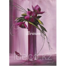 Bouquet violet I, 50x70 см