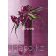 Bouquet violet II, 50x70 см