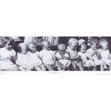 Фотопостер Babies Collection › A Baby show line-up | cod. BW30 | 33x95cm