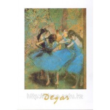 Репродукция картины Edgar Degas › Ballerine blu (Blue dancers) | cod. 32 | 50x70cm
