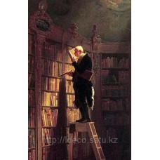 Принт Carl Spitzweg - The Bookworm, 60х90, SPV9029, Rosenstiel's(England)