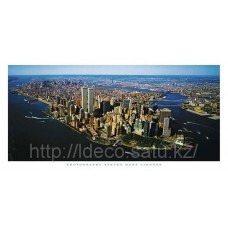 Фотопостер Steven Hans Lindner — Aerial View of Manhattan, 00729, 22.7 x 50 cm
